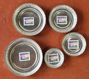 Silver Paper Plates